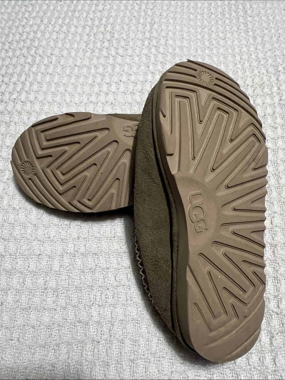UGG Kids Slip-On Moccasin Slippers